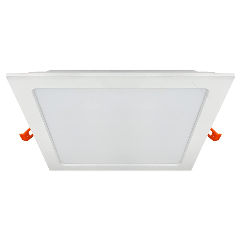 Recessed LED Ceiling Panel Light Square 18w Cool White 6500k