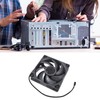 120mm Case Fan, 4pin PWM Silent Computer Fan, 3000RPM Double