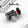 Goshyda Aluminium Alloy 360° Swivel Ball Head 1/4" & 3/8"