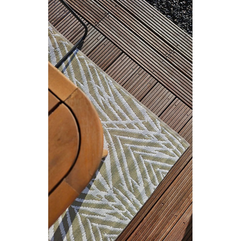 Meinposten Outdoor Balcony Rug Outdoor Balcony Patio Taupe Camping 150