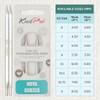 KnitPro Nova Cubics Interchangeable Circular Needles 5" (13cm) | 5.00mm