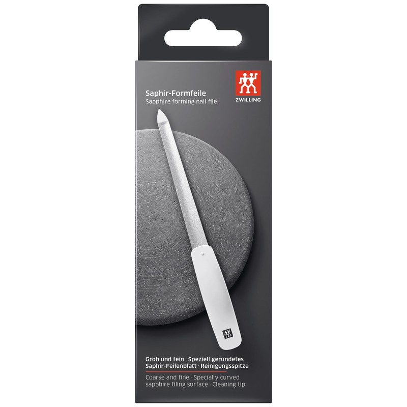 ZWILLING 160mm White Sapphire Coated Polished Tip Ergonomic Shape Coarse