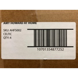 Amy Howard at Home AHFS002 17.5" W X 22" L Celtic Furniture Stencil 4 Pack