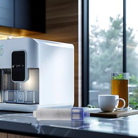 Water Filter Cartridge for Sink Faucet, Faucet Water Filter Replacement Cartridge - Tap Water Filter, Water Purifier Filter Element, Sediment Filtration for Kitchen, Bathroom, Laundry, Water Ha