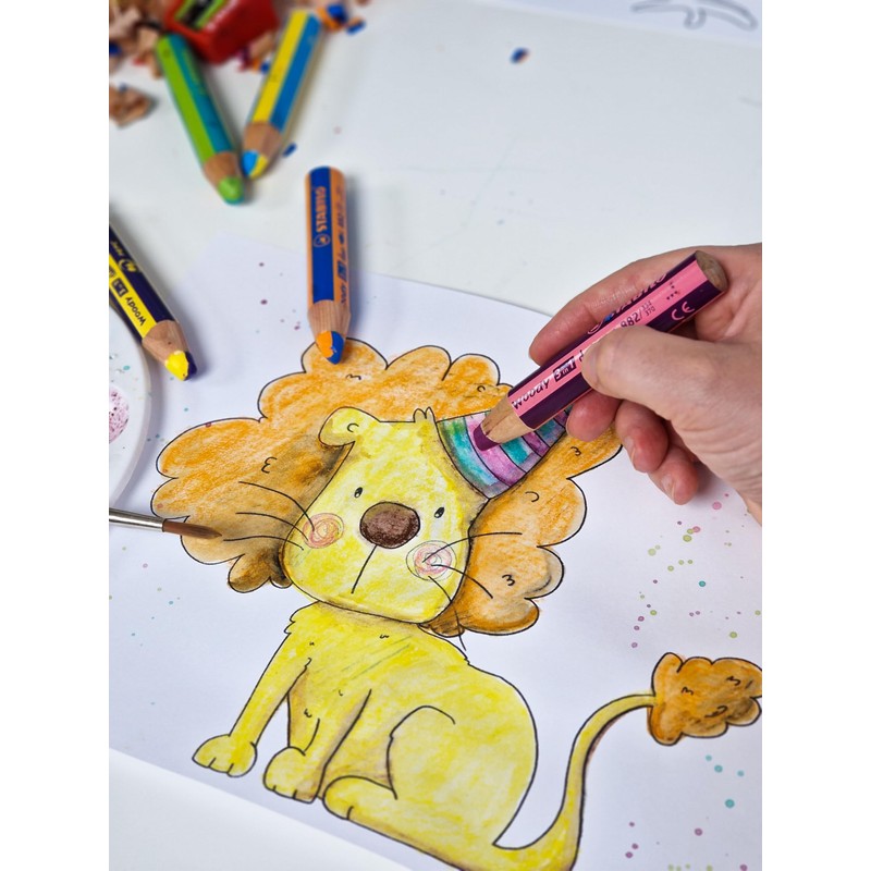 Multi-Talented Pencil - STABILO woody 3 in 1 duo -