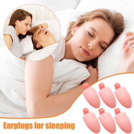 Ear Plugs - Ear Plugs for Sleeping Noise Reduction | Carrot Shape Sound Blocking Earbuds with Storage Case Hearing Protection for Snoring Concerts Travel