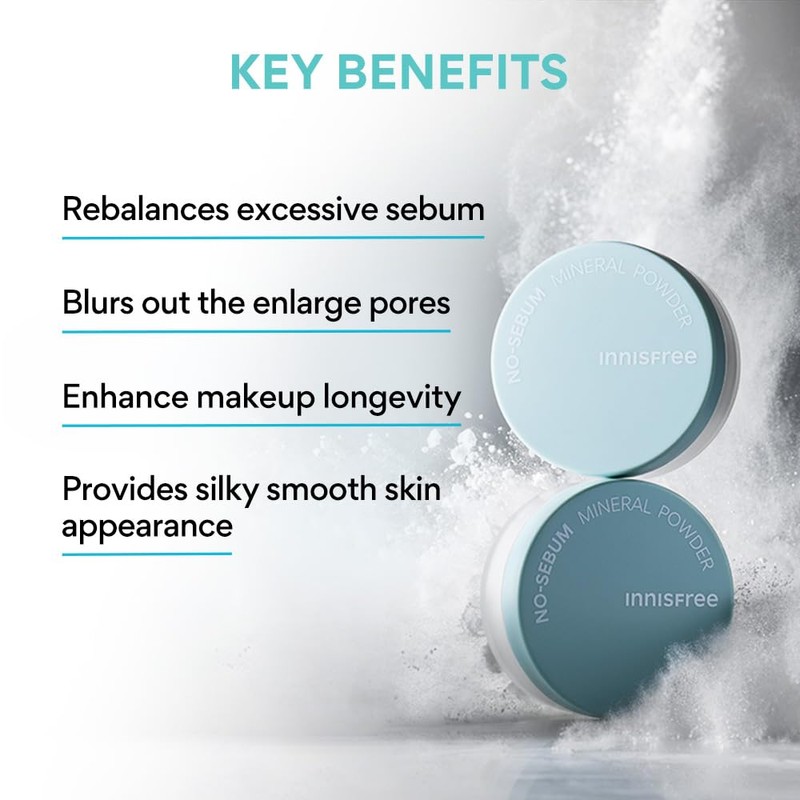 INNISFREE No Sebum Mineral Powder 0.2 oz (5 g)