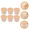 Totority 6pcs Mini Woven Baskets Decorative Tiny Baskets for Storage
