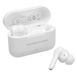 Language Translator Device,Bluetooth Translation Earbuds,Smart 71 Languages ​​ 56 Accents Translator Earbuds,Real Time Wireless Translator Earbuds for Travelling Learning Business