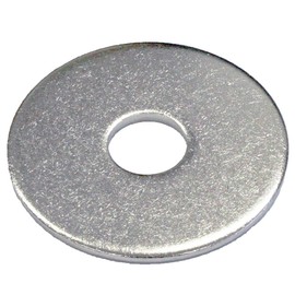 Onokatsu Genuine Domestic SUS304 Stainless Steel Large Washers for M4 (for M4 [Outer Diameter 1.0 inch (25 mm), Thickness 0.08 inch (2 mm)] 16 Pieces [M4x#4])