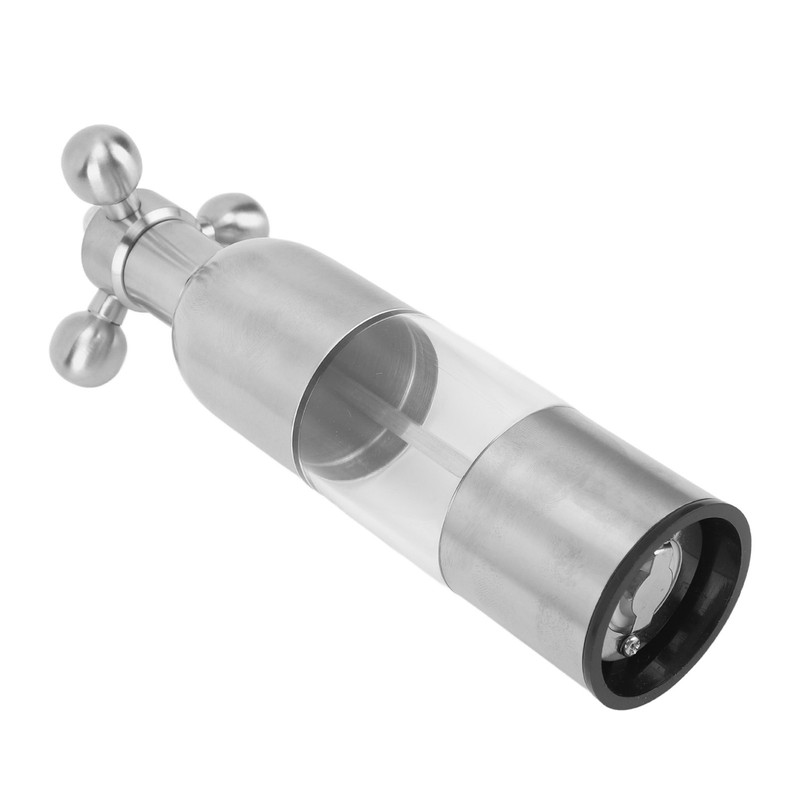Pepper Mill Professional Refillable Ceramic Rotor Coarseness Adjustable Manual Pepper