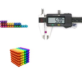 Desk Fidget Toys Set, 230PCS-5MM Fidget Toys for Adults, Desk Fidgets Toys for Office Stress,Adults Beads Putty Toy Slime (5MM-C3)