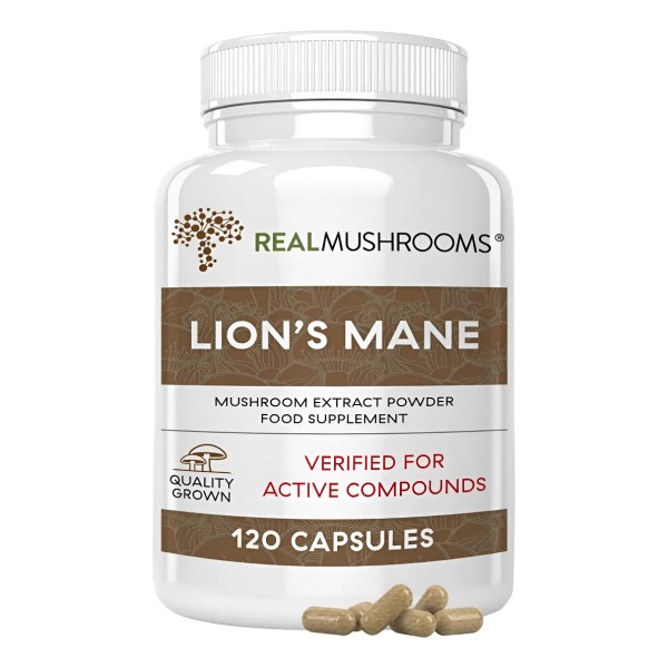 Real Mushrooms Lion's Mane Cognition 120 Cap