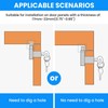 SDTC Tech Drawer Lock with Keys and Matching Screws for