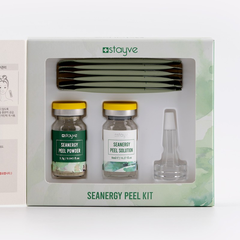 스테이브 셀프 약초필링 해초 얼굴각질제거 파우더1.3g+솔루션8ml 중필 2회분 Stayve Self