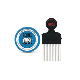 Liugel Blue Water-based Hard Pomade 35g + Pomade Comb, 1 Piece / 리우젤 블루 수성 하드 포마드 35g + 포마드 전용 빗, 1개