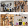 HOTUT Universal Heavy Duty Garage Storage Hooks Set, 6pcs Heavy