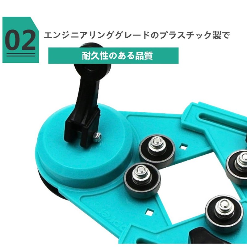 ZLYO Drill Guide, Positioning Guides, Adjustable, 0.1 - 3.3 inches
