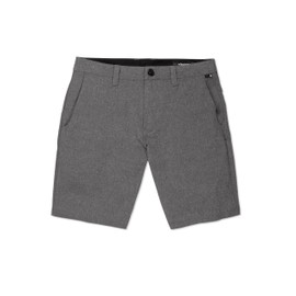 Volcom Men's Regular Frickin Cross Shred 20" Hybrid Water Repellent Short, Charcoal Heather, 38