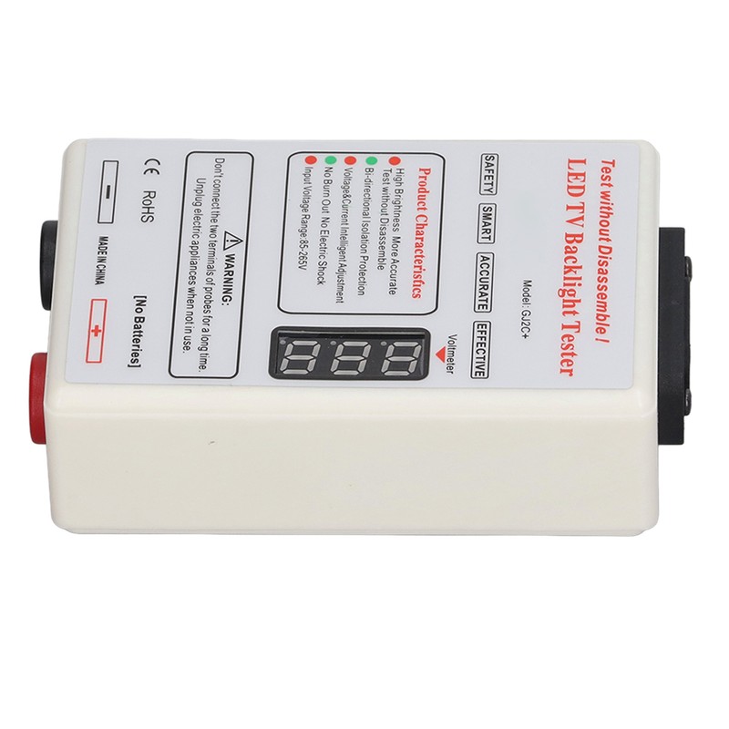 LED Light Tester Free Screen Removal Soft Start Portable TV