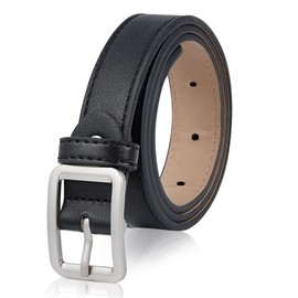 Pistha Boys Belt for Kids, Boys Dress Leather Belt for Wedding Graduation Ceremony Church School Uniform Casual Jeans