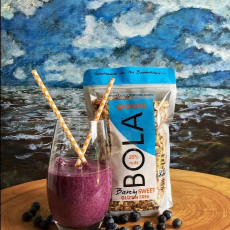 BOLA granola Barely Sweet, Low Sugar, Almond & Pumpkin Seed