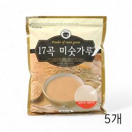 Whole Food Misutgaru 17 Grains (1kg x 5) - Meal Replacement, Diet Snack, Grain Powder for Patbingsu Shake Misutgaru 2ea