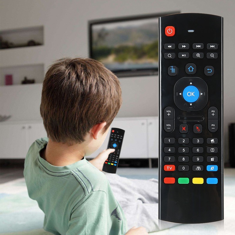 MX3 2.4G Wireless Air Fly Mouse Motion Sensing Infrared Remote
