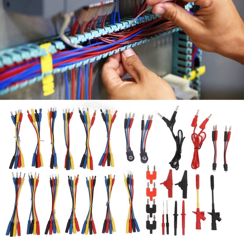 Multimeter Test Lead Electronic Testing Probe Accessory Set Kit for