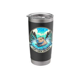 Capy Crew Member South America Cute Teen Stainless Steel Insulated Tumbler