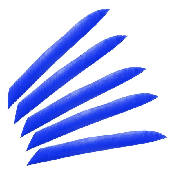 PATIKIL Arrows Vanes, 50 Pack 11 Inch Turkey Feather Arrow