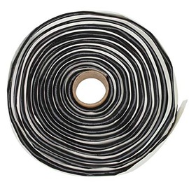 Coitak - Cinta selladora de butilo, diámetro 3/8 pulgadas x 13 pies, sellador de goma extra grueso para reparación de caravanas a prueba de fugas, reparación de ventanas, embarcaciones, parches de