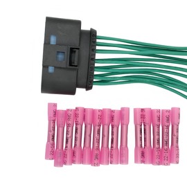 Conector de arnés de cableado para faros delanteros de 14 pines, compatible con Ford Focus Escape F-150 2012-2018 LJQ