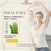 Paquete-Compresa de semillas para Mano (Guante) Y Aceite para masaje