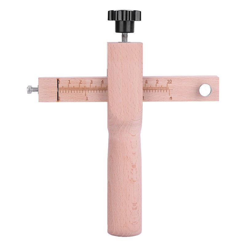 Adjustable Wooden Strip and Strap Belt Cutter Leather Hand Cutting