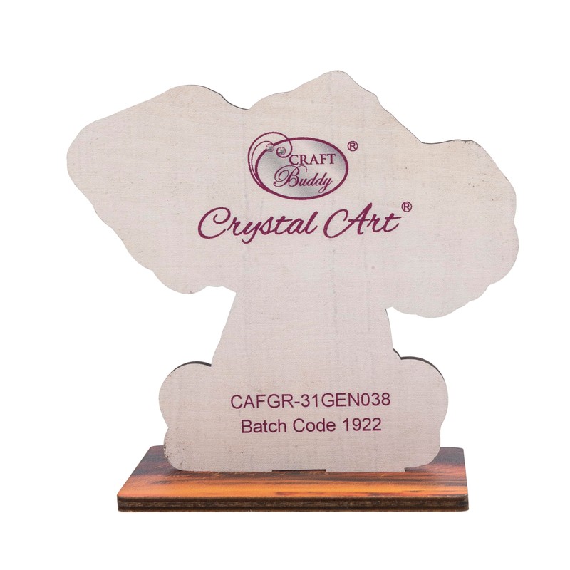CRYSTAL ART Elephant Wildlife Buddies Kit Craft Buddy