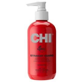 CHI CHI Straight Guard Smoothing Styling Cream, Eliminates Frizz For Sleek & Shiny Hair, Maximum Control, 8.5 Oz