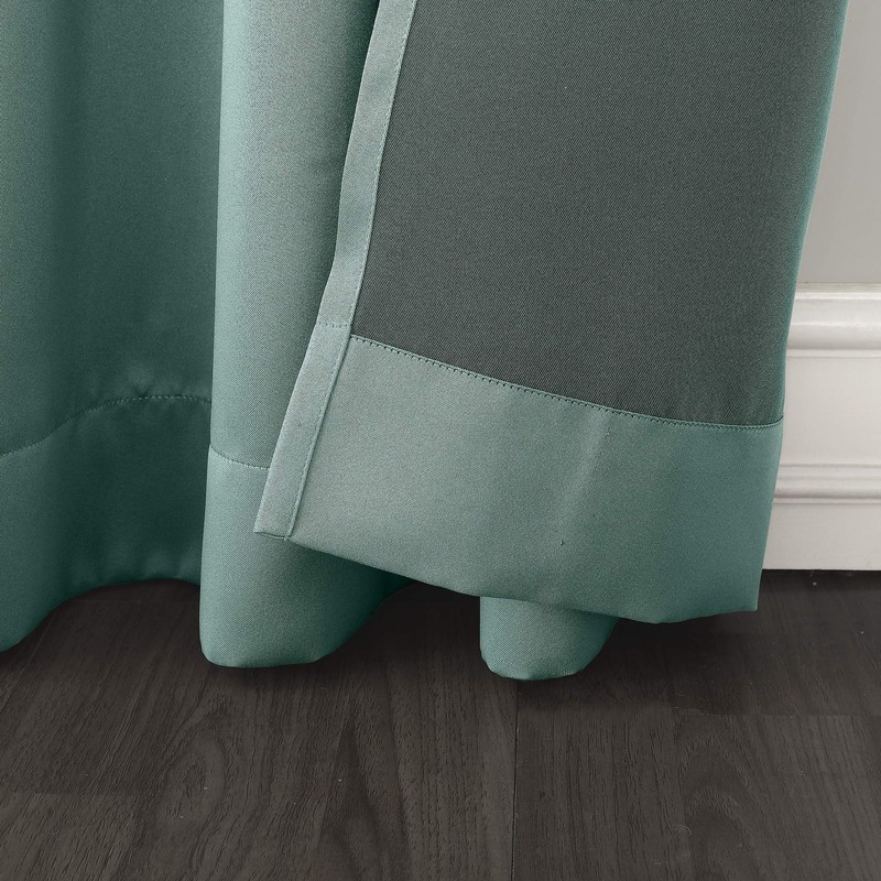 Sun Zero Becca Energy Efficient Grommet Curtain Panel, 40" X