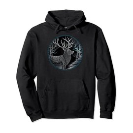 Elk Animal Lover Wildlife Elks Pullover Hoodie