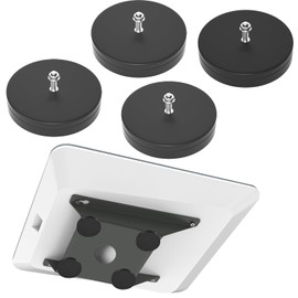 Starlink Magnetic Roof Mount - 220lbs Really Strong Magnet Mounting Kit for Starlink Standard Gen2 / V2 [Flat High Performance] Dish, Each Magnet Base with 55lbs Pull Force (4 Pack)