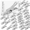 12 Pack Stainless Steel Pool Cover Clips, Heavy Duty Windproof