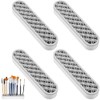 Silicone Makeup Brush Holder Stand for Vanity Storage, Multipurpose Cosmetic