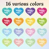 1000pcs Jesus Loves You Stickers, 16 Colors Christian Religious Sticker