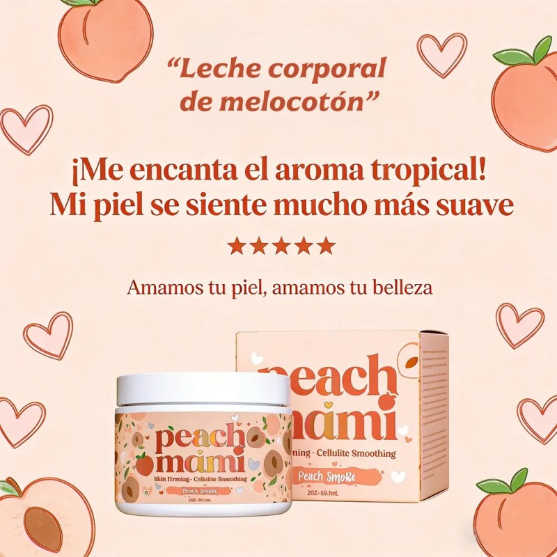 Crema Corporal Reafirmante Peach Mami Anticelulitis