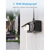 meross Smart Plug Outdoor Indoor WiFi Outlets 10A Waterproof IP44,