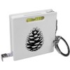 'Single Pine Cone ' Keyring Tape Measure/Spirit Level Tool (KM00041983)
