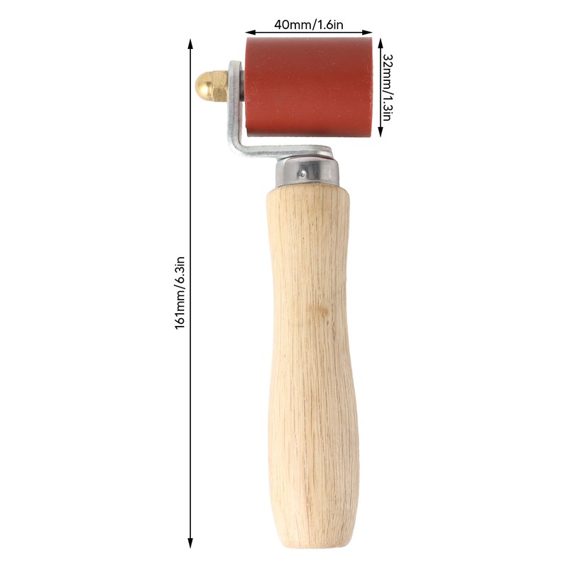 Silicone Seam Tester Bearing Design Ergonomic Detachable Smoothing Seam Roller