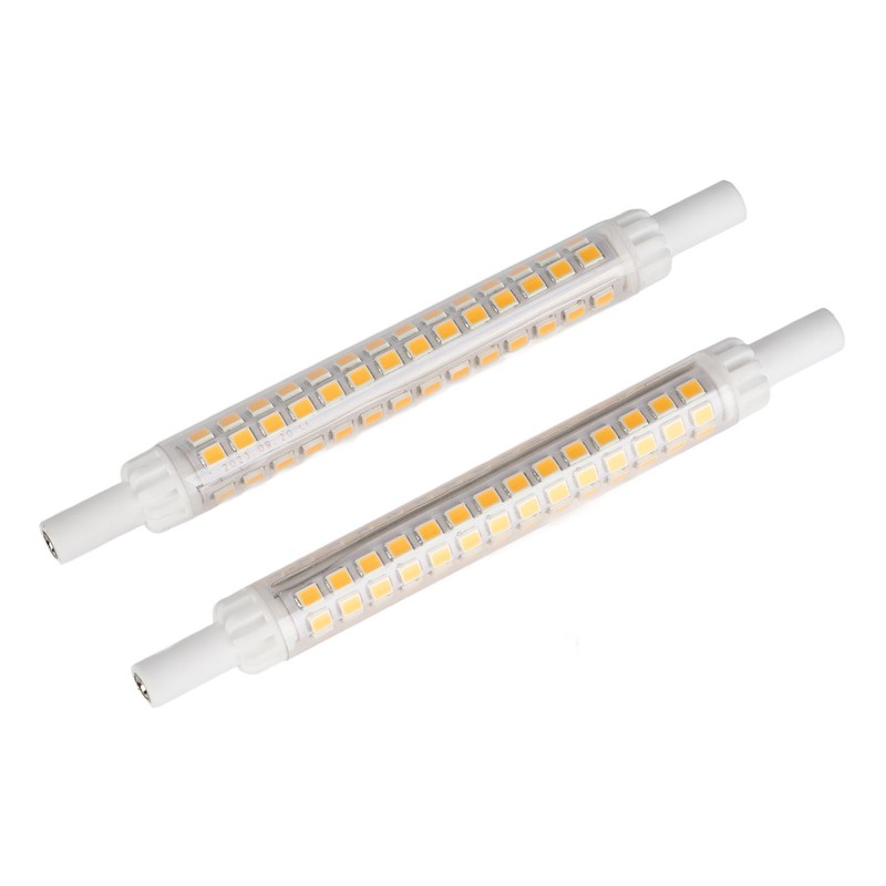 2Pcs R7S 98LED Bulb Double Ended 118mm Dimmable Flood Light