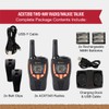Cobra ACXT390 Walkie Talkies - Rechargeable, Lightweight, 22 Channels, 25-Mile