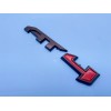 GMC 4PC Gloss Black Red Door Rear Tailgate AT4 Terrain